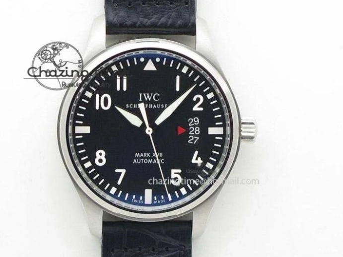 MIROTIME 1220 HighQuality Pilot Chrono 377714 “Le Petit Prince” ZF Best Edition Blue Dial On Brown Leather Strap A 7309